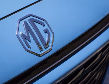 Logotipo 2026 MG HS Hybrid+ [Mexico] '2025–pr.