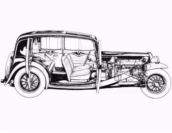 MG K1 Magnette Saloon '1932–34
