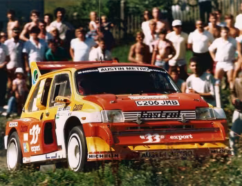 MG Metro 6R4 Group B Rally Car '1985–86