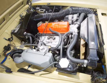 Sob o capô 1975–80 MG Midget 1500 [North America] '1974–80