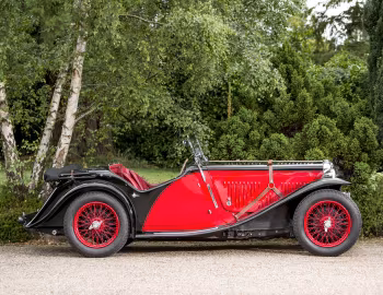 MG NA Magnette Drophead Coupe by Allingham '1934