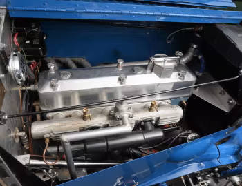 Sob o capô MG ND/NE Magnette Special (0512) '1934