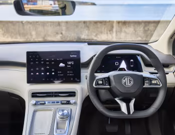 Painel frontal MGS6 EV [Australia] '2026