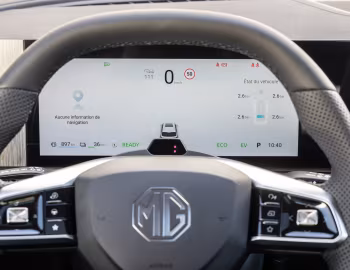 Tableau de bord MGS9 PHEV [EU-spec] '2026