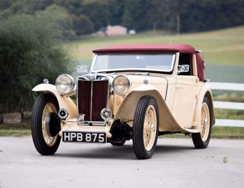 MG TA Tickford Drophead Coupe '1938–39