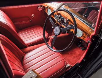 Interior MG TA Tickford Drophead Coupe '1938–39