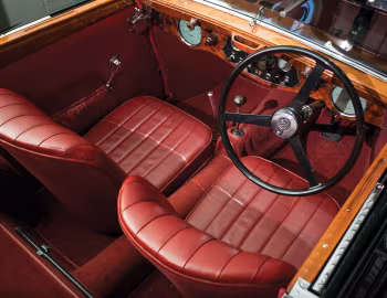 Interior MG TA Tickford Drophead Coupe '1938–39