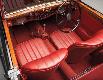 Interior MG TA Tickford Drophead Coupe '1938–39