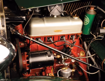 Під капотом MG TC Midget '1945–11.1949
