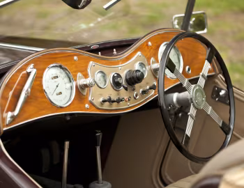 Painel frontal MG TC Midget '1945–11.1949