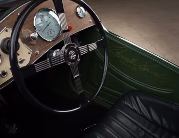 Interior MG TC Race Car '1949