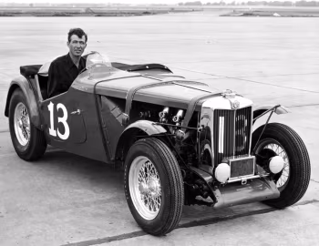 MG TC Race Car, Carroll Shelby