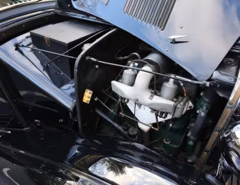 Sob o capô MG VA Tourer '1937–39