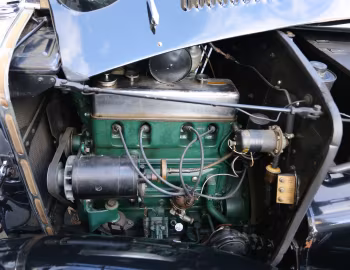 Sob o capô MG VA Tourer '1937–39