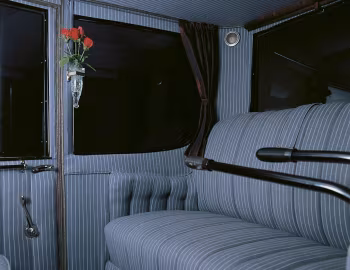 Interior 1915 Milburn Electric Light Coupe