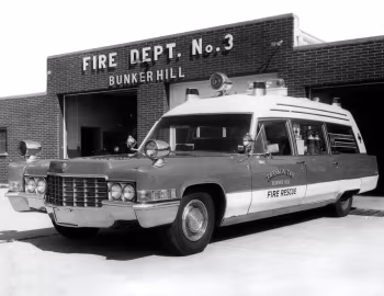 1969 Miller-Meteor Classic 48 Ambulance (69-698 69890Z)