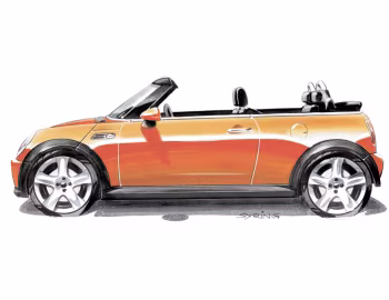 Эскіз Mini Cabrio (R52) '2004–08