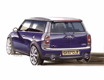 Sketch MINI Clubman (R55) '2005–14