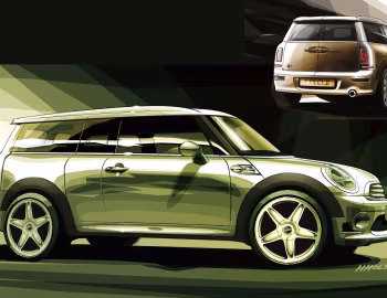 Sketch MINI Clubman (R55) '2005–14