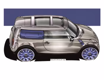 Эскиз MINI Concept Detroit (R55) '01.2006