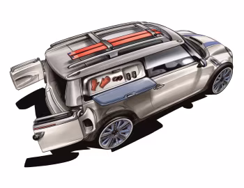 Эскиз MINI Concept Detroit (R55) '01.2006