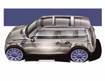 Эскиз MINI Concept Detroit (R55) '01.2006