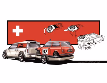 Эскиз MINI Concept Geneve (R55) '03.2006