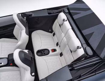 Интерьер MINI Cooper S Cabrio Favoured Trim [Worldwide] (F67) '2024–н.в.