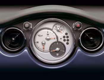 Камбінацыя прыбораў Mini Cooper S Cabrio [UK-spec] (R52) '2004–08