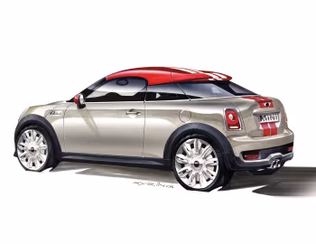 Sketch MINI Coupé