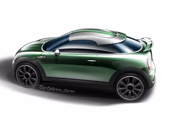 Sketch MINI Coupé