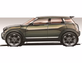 Эскіз Mini Crossover Concept '10.2008