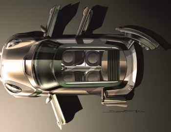 Эскіз Mini Crossover Concept '10.2008