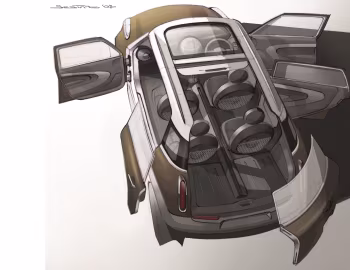 Эскіз Mini Crossover Concept '10.2008