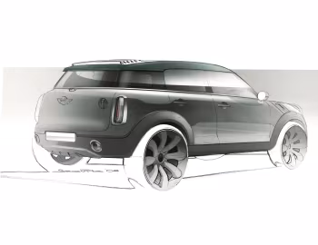 Эскіз Mini Crossover Concept '10.2008
