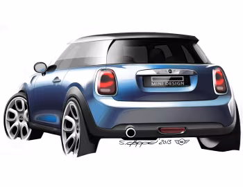 Эскіз Mini Hatch (F56) '2014–18