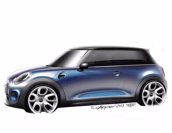 Эскіз Mini Hatch (F56) '2014–18