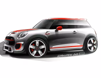 Эскиз Mini John Cooper Works Concept (F56) '01.2014