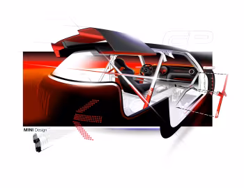 Эскиз MINI John Cooper Works GP Concept (F56) '09.2017