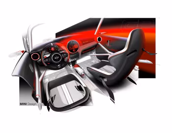 Эскиз MINI John Cooper Works GP Concept (F56) '09.2017