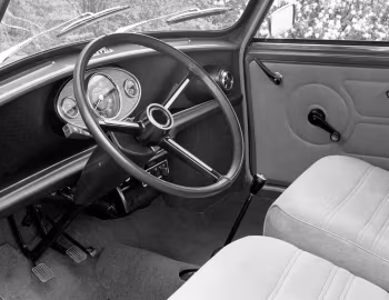 Front panel Mini Classic '08.1959–10.2000