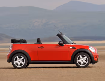 Mini One Cabrio [UK-spec] (R57) '2009–10