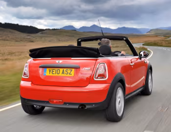 Mini One Cabrio [UK-spec] (R57) '2009–10