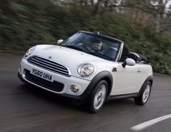 Mini One Cabrio [UK-spec] (R57) '2010–15