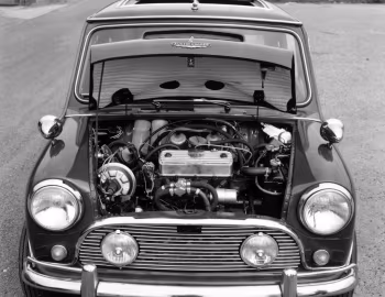 Sous la capuche Radford Mini de Ville Grande Luxe (ADO15) '1963–65