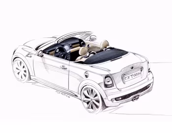Эскиз MINI Roadster Concept (R59) '09.2009