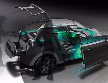 Эскиз Mini Rocketman Concept '03.2011
