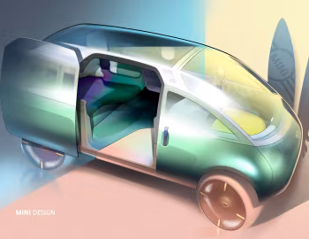 Эскіз MINI Vision Urbanaut '11.2020