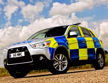 Mitsubishi ASX Police [UK-spec] '2010–13