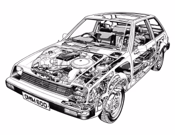 Mitsubishi Colt 3-door [UK-spec] '03.1978–02.1982
